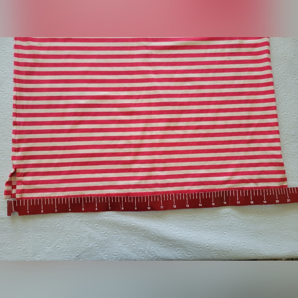 Kate Spade  pink corral Stripe 3/4 Sleeve Boatneck Blouse Women’s Size XL - Picture 5 of 10